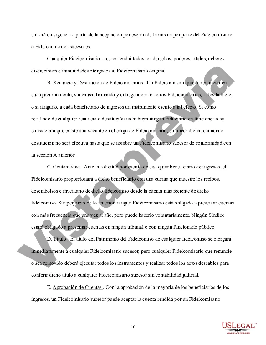 Preview Fideicomiso para necesidades especiales