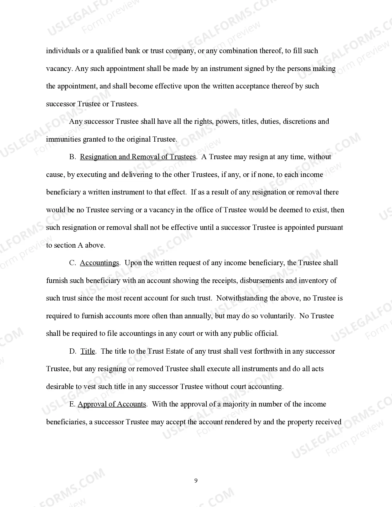 Preview Special Needs Trust