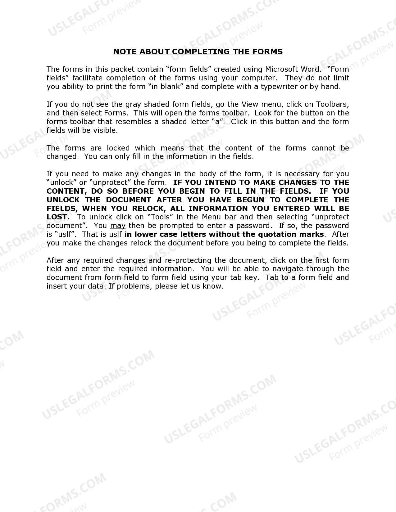 Preview Virginia Name Change Instructions and Forms Package for a Minor