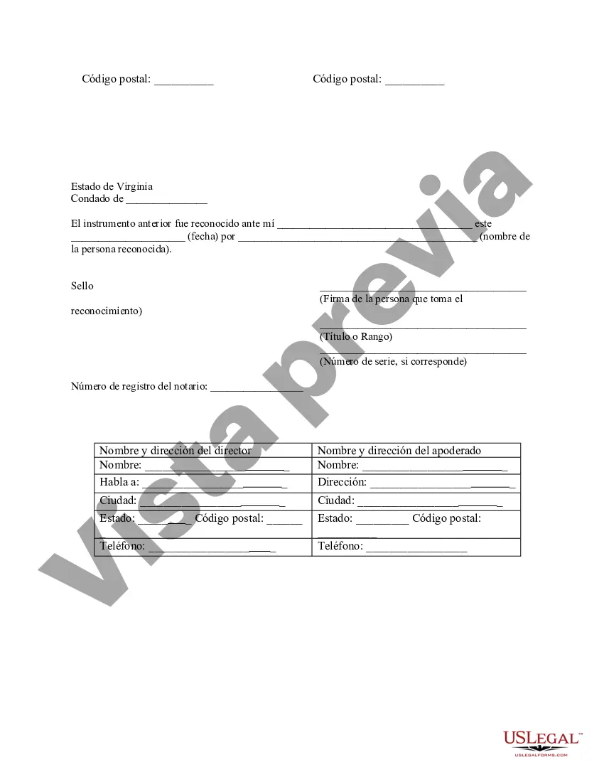 Preview Poder notarial limitado en el que se especifican poderes con ejemplos de poderes incluidos