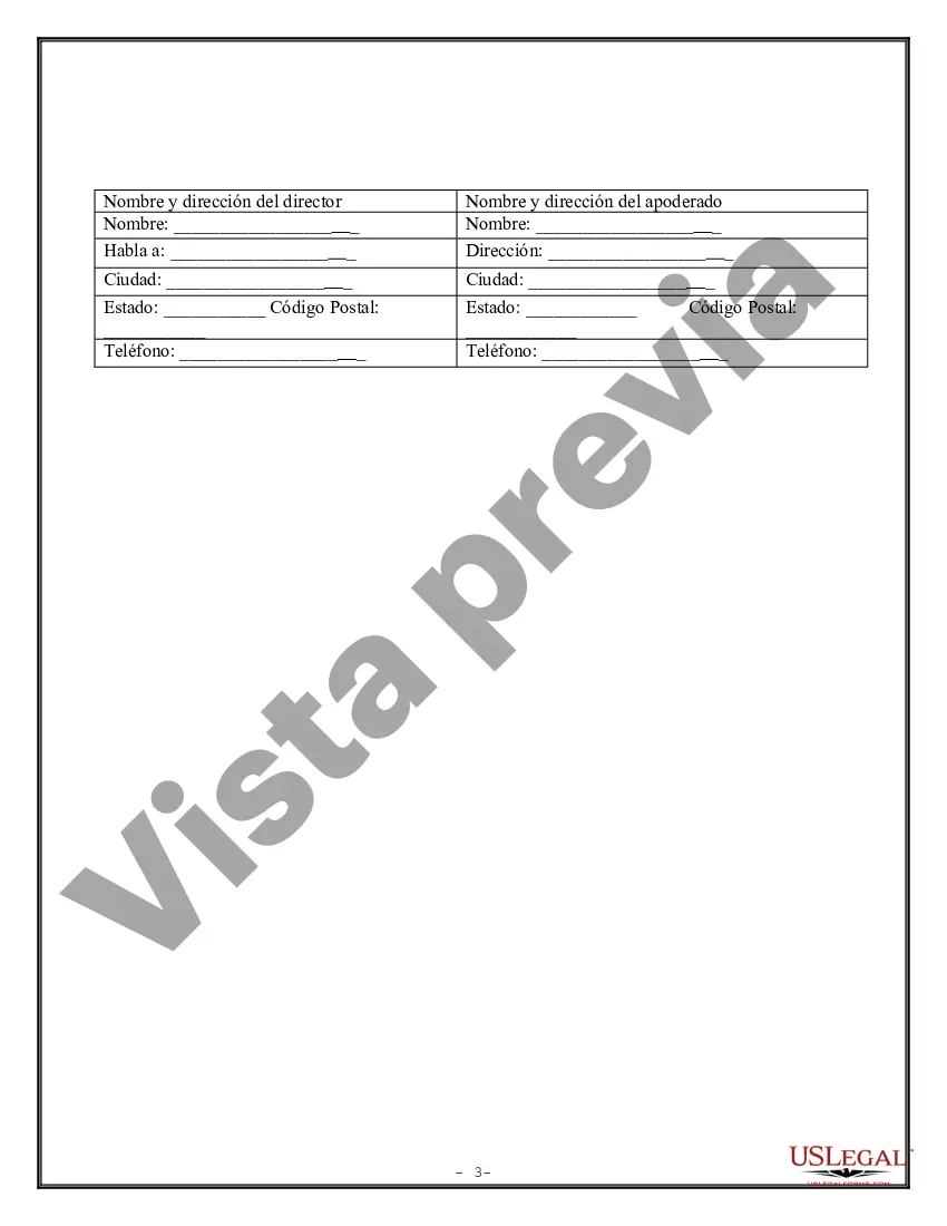 Preview Poder Notarial Limitado para Transacciones de Acciones y Poderes Corporativos