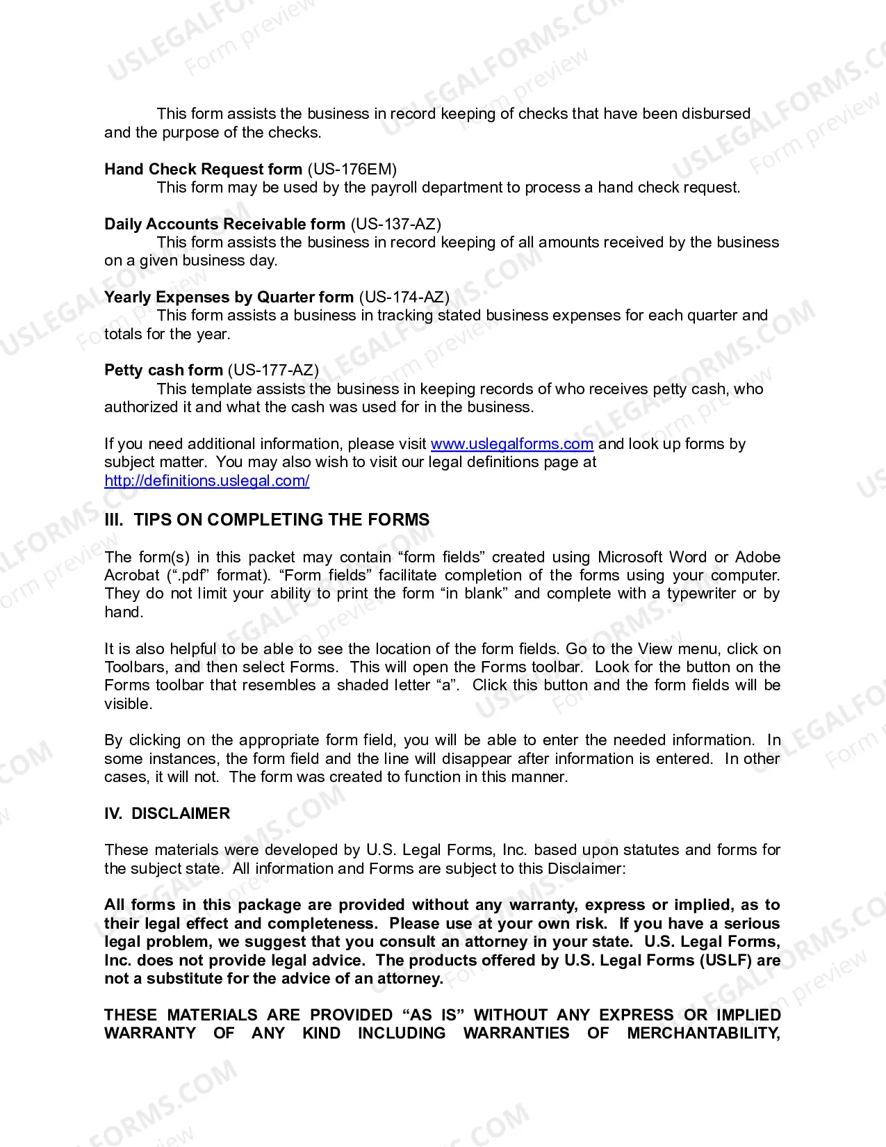 Preview Virginia Sole Proprietorship Essential Startup Kit
