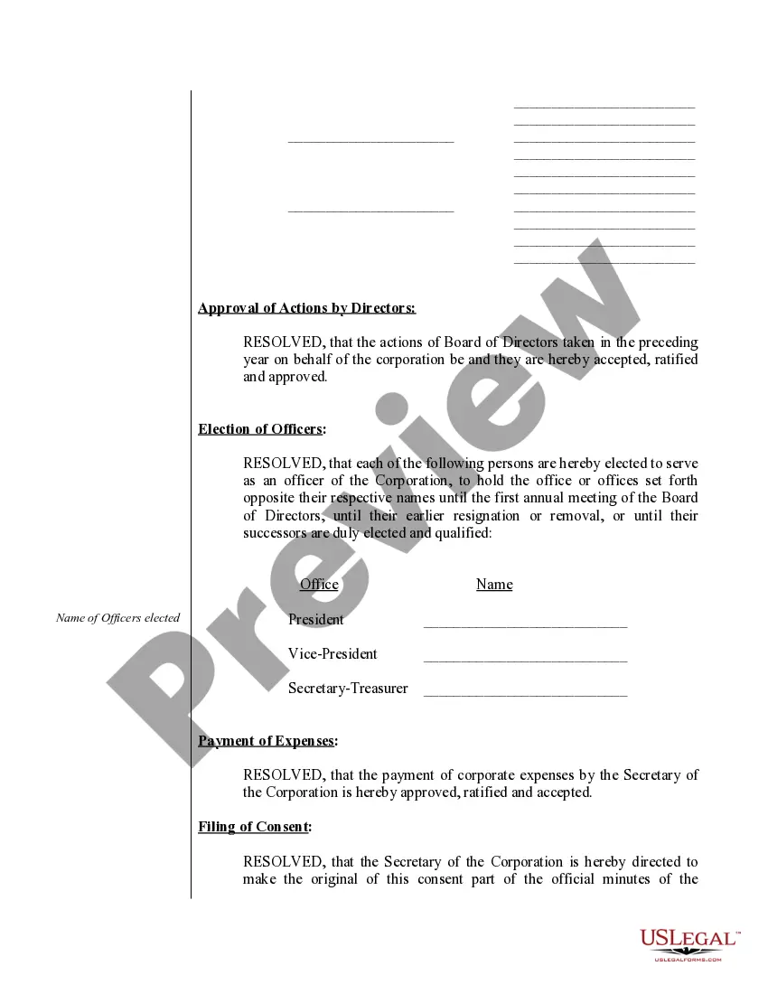 Get Annual Minutes for a Virginia Professional Corporation Preview Annual Minutes for a Virginia Professional Corporation