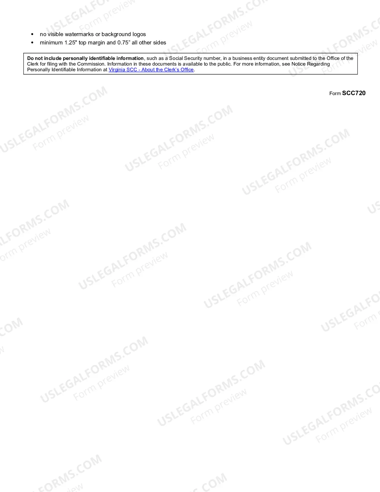 Preview Guide For Articles Of Merger Or Share Exchange