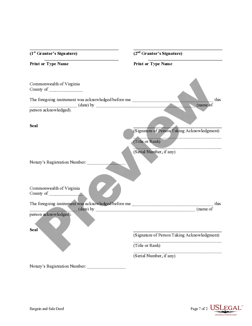Preview Bargain and Sale Deed - Husband and Wife to Two Individuals as Joint Tenants