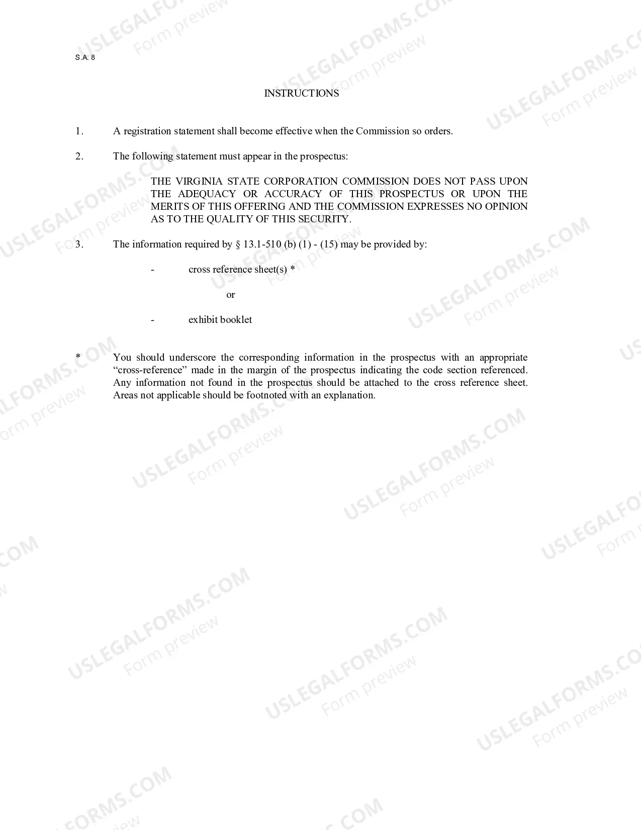 Preview Registration by Qualification