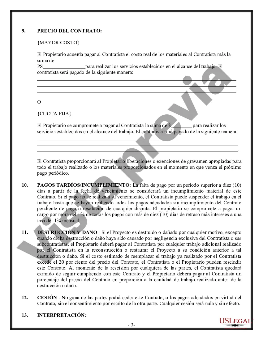 Preview Contrato de Fundación para Contratista