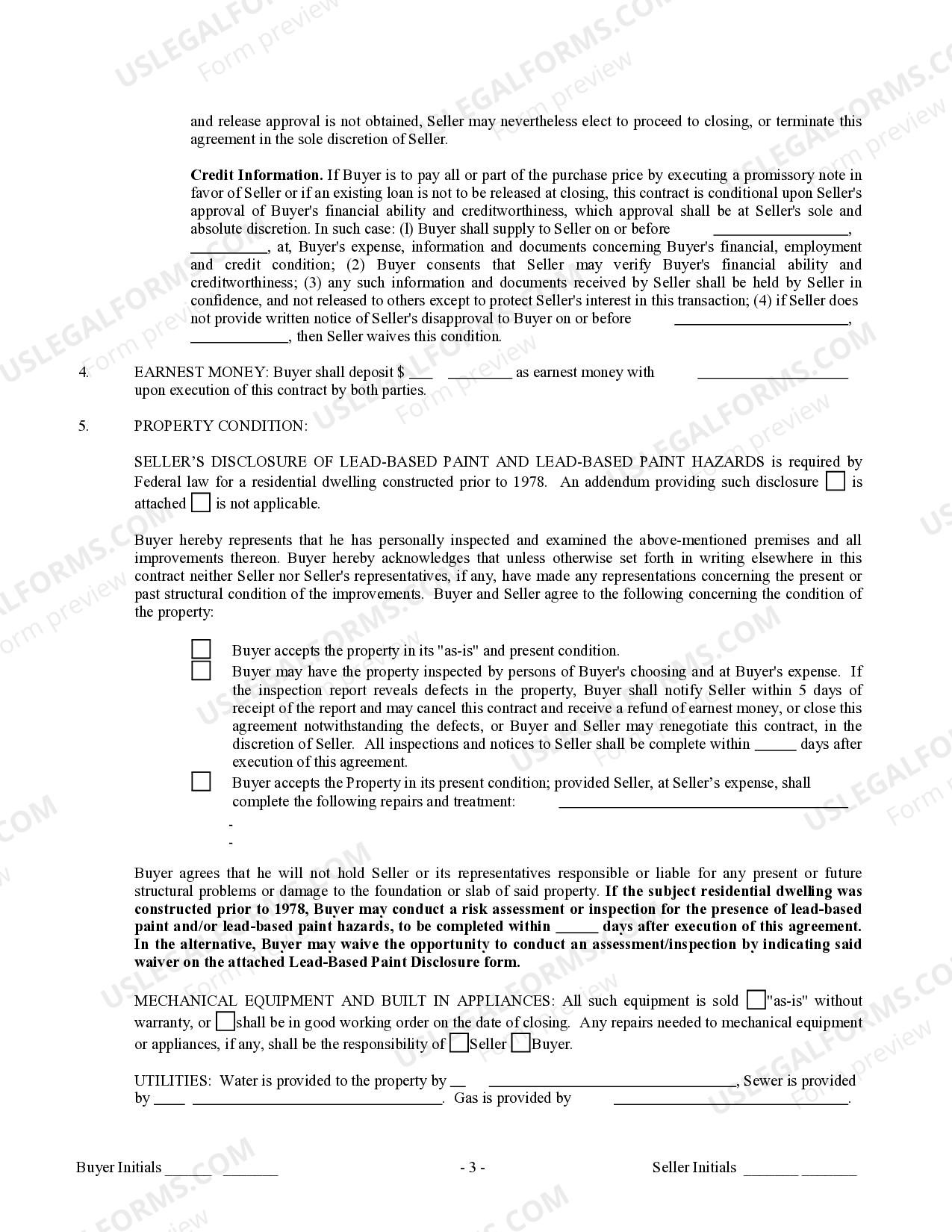 Vermont Contract for Sale and Purchase of Real Estate with No Broker