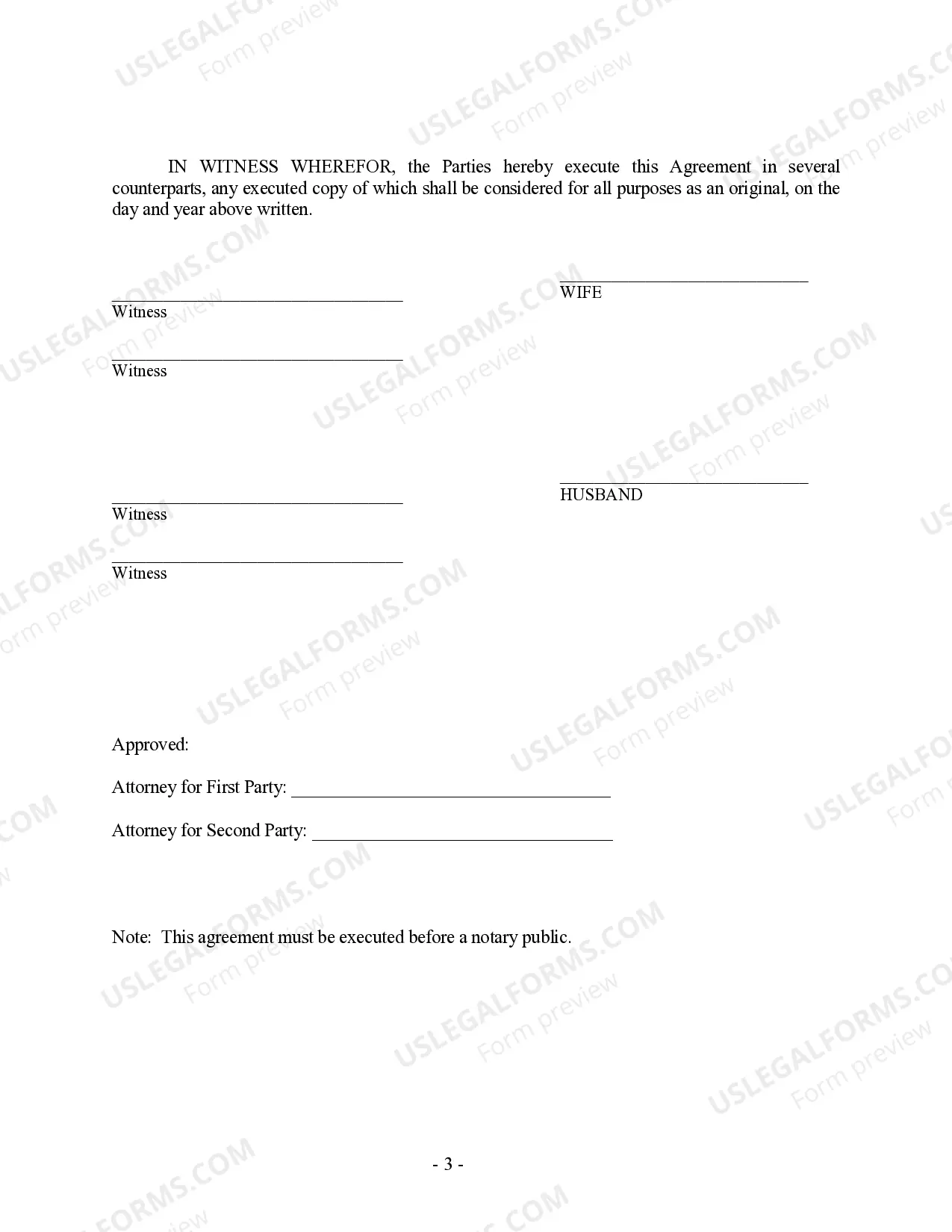 Preview Amendment to Prenuptial or Premarital Agreement