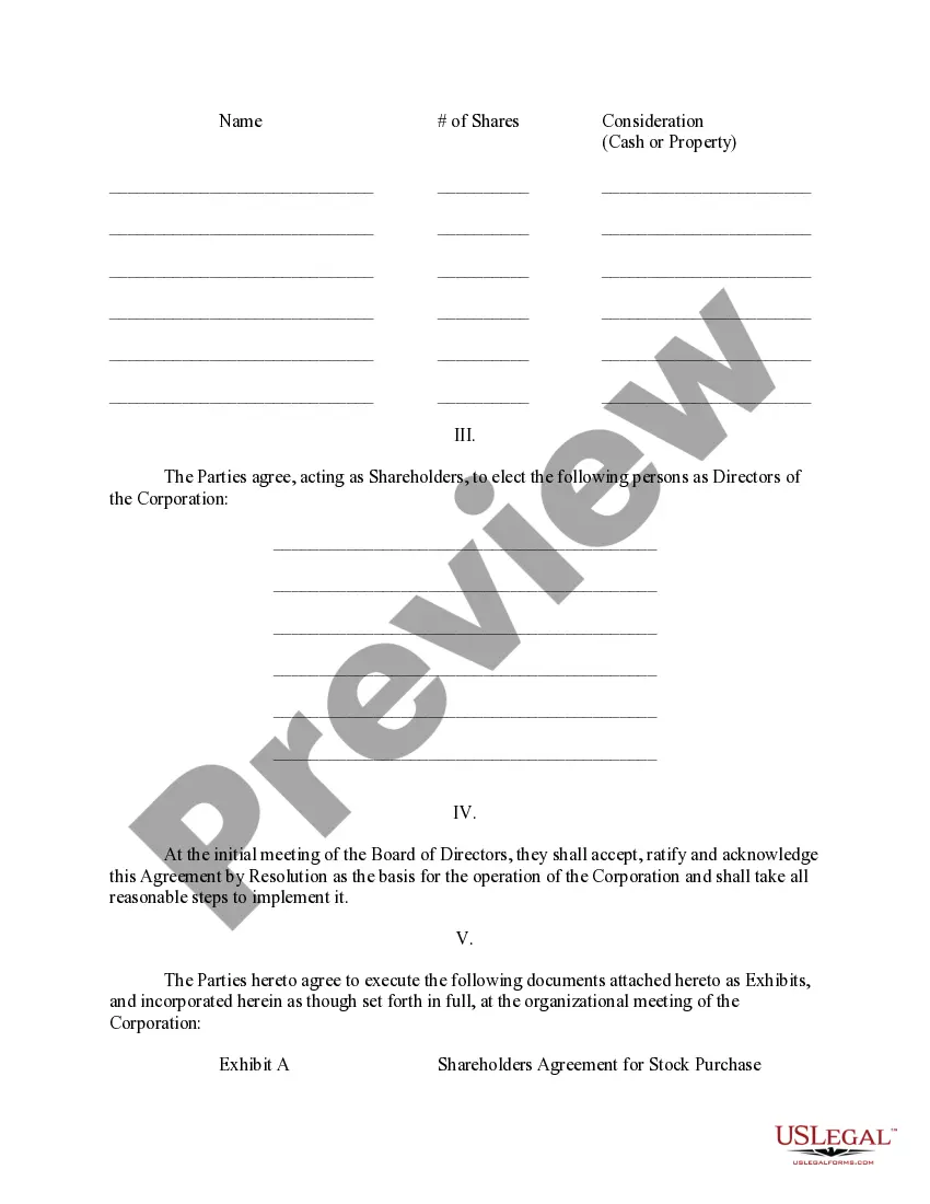 Get Vermont Pre-Incorporation Agreement, Shareholders Agreement and Confidentiality Agreement Preview Vermont Pre-Incorporation Agreement, Shareholders Agreement and Confidentiality Agreement