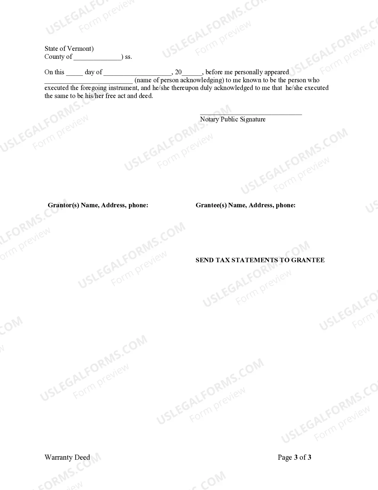 Preview Warranty Deed from two Individuals to Husband and Wife