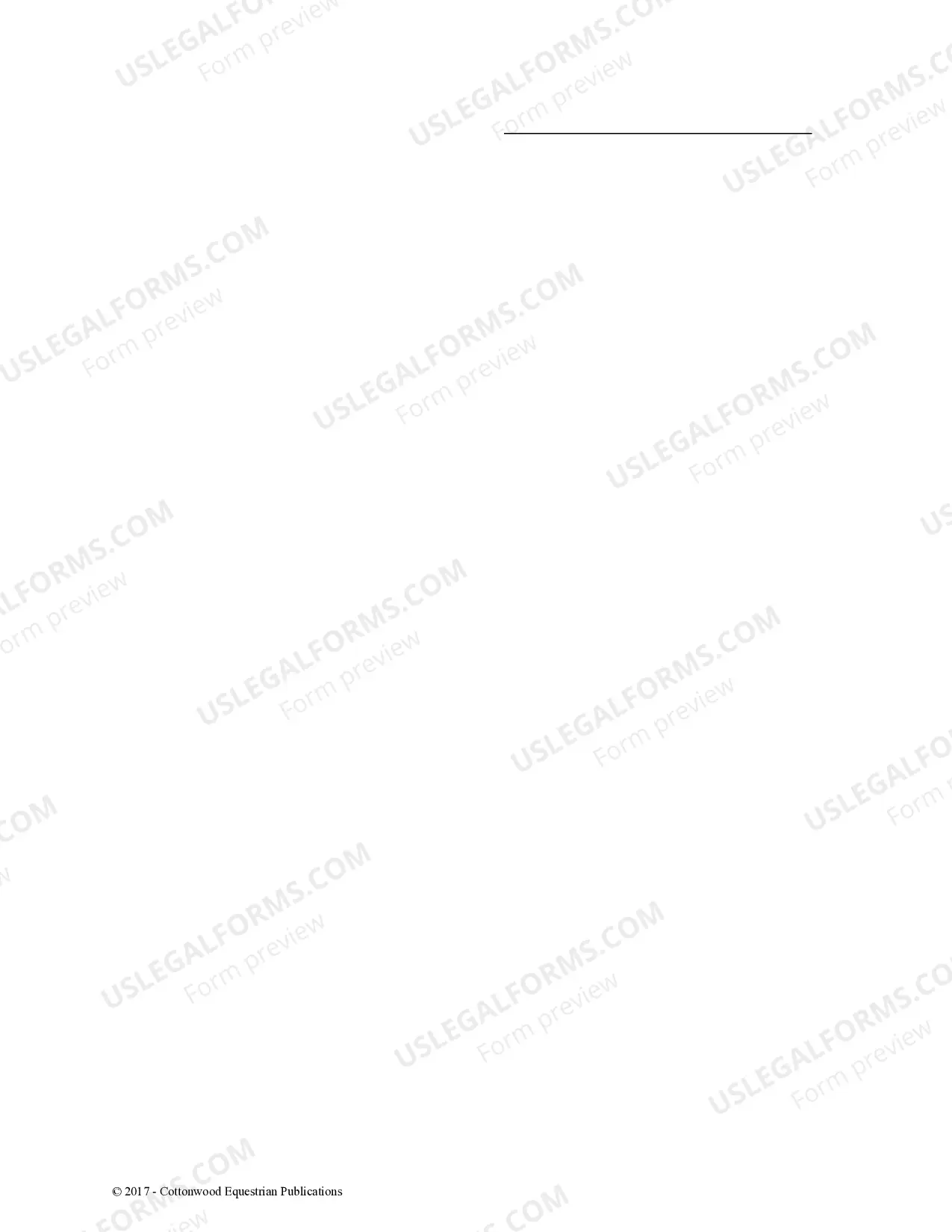 Preview Hauling Release and Waiver - Horse Equine Forms