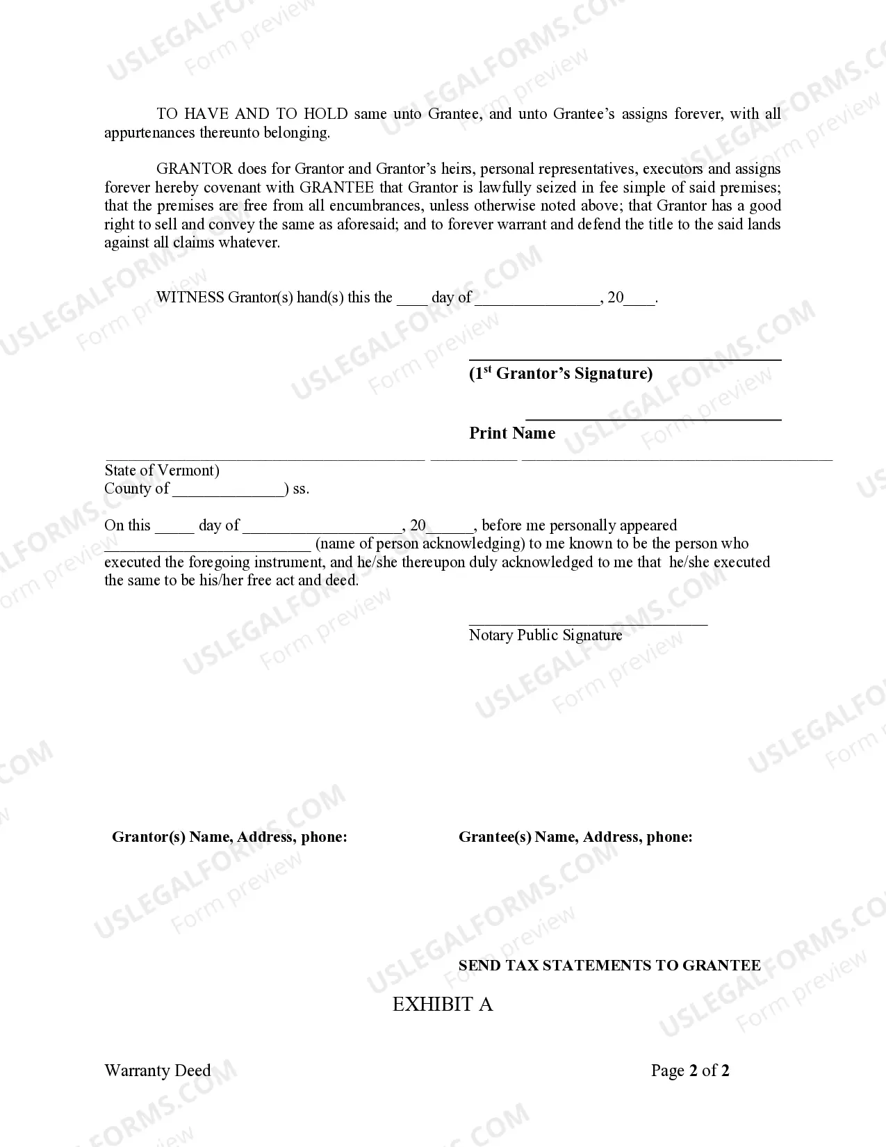 Preview Warranty Deed from Individual to LLC