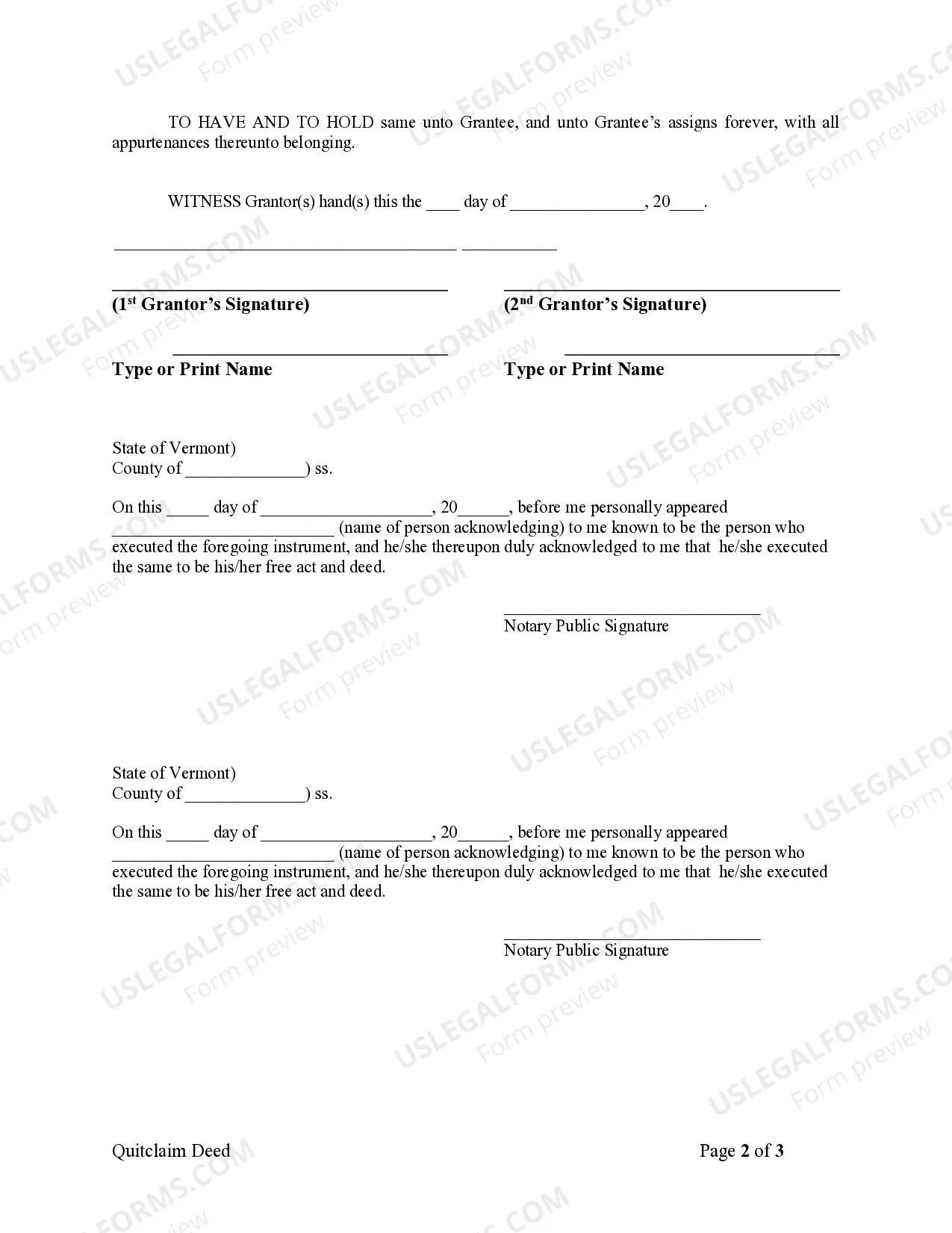 Preview Quitclaim Deed from Husband and Wife to Corporation