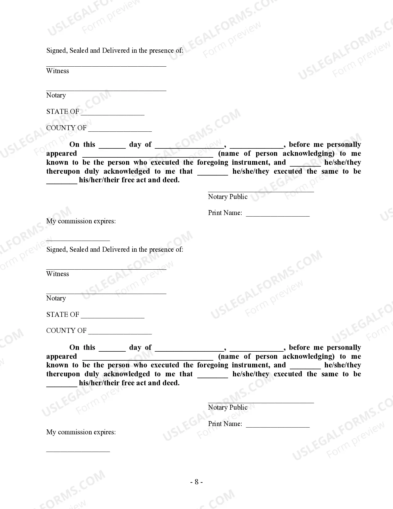 Preview Non-Marital Cohabitation Living Together Agreement