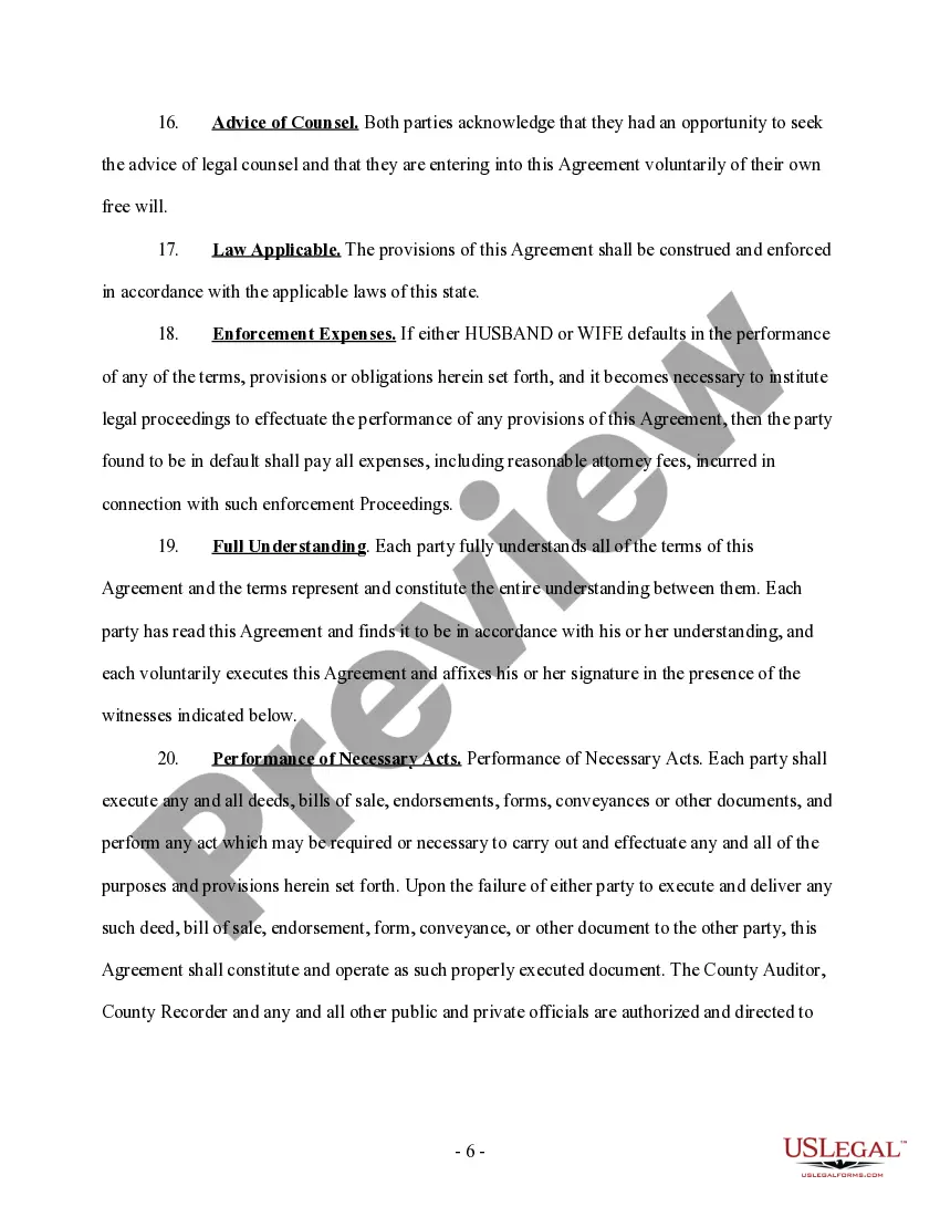 Get Final Stipulation of Divorce and Separation Agreement with Adult Children Preview Final Stipulation of Divorce and Separation Agreement with Adult Children