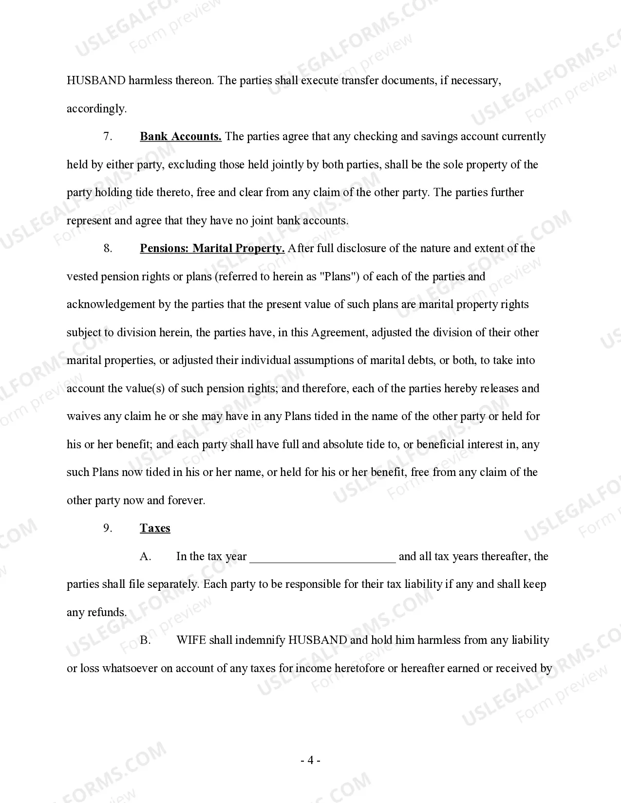 Preview Final Stipulation of Divorce - Property, Debts, and Spousal Support - No Children