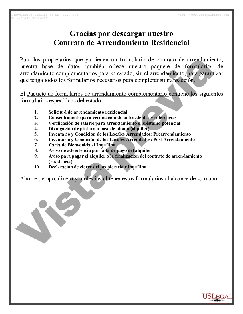 Preview Contrato de arrendamiento de alquiler residencial