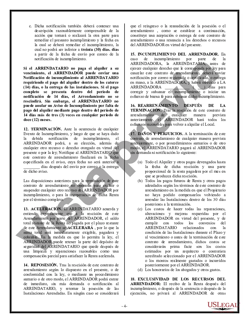 Preview Arrendamiento de edificio o espacio comercial