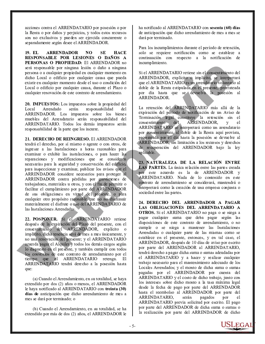 Preview Arrendamiento de edificio o espacio comercial