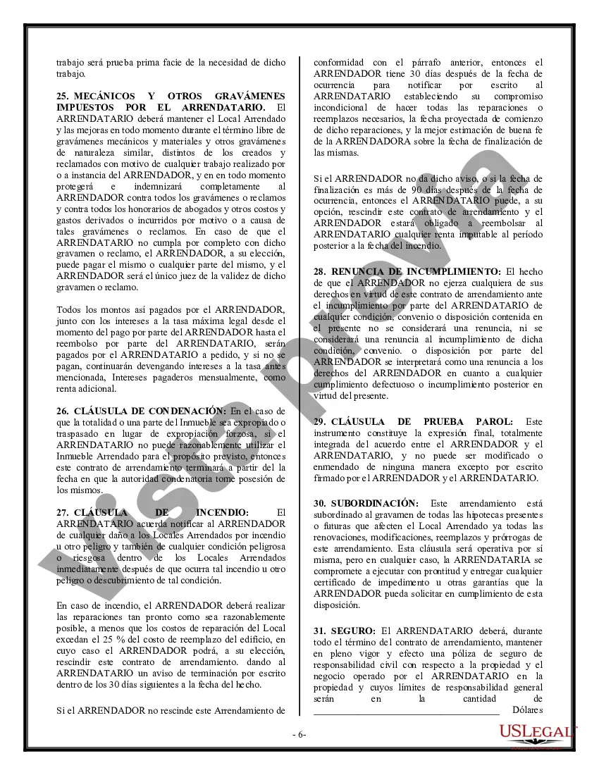 Preview Arrendamiento de edificio o espacio comercial