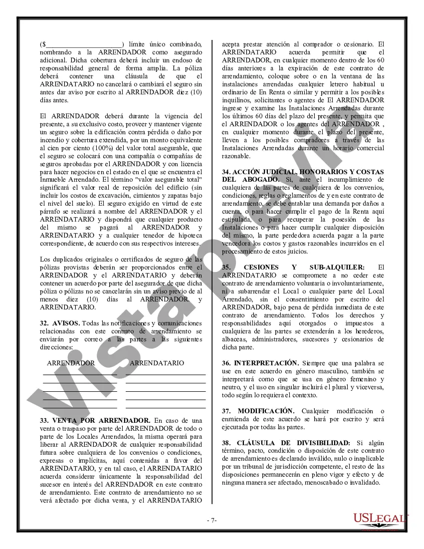 Preview Arrendamiento de edificio o espacio comercial