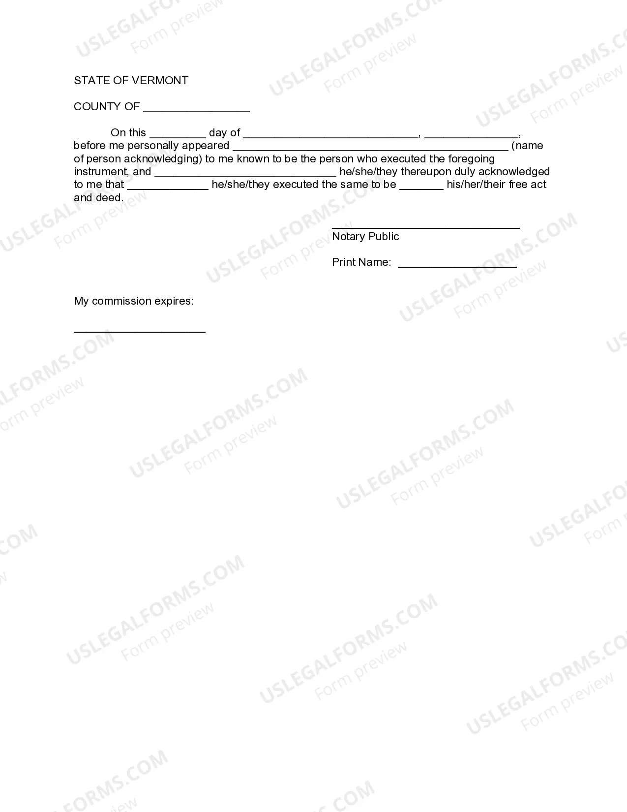 Preview Amendment to Living Trust