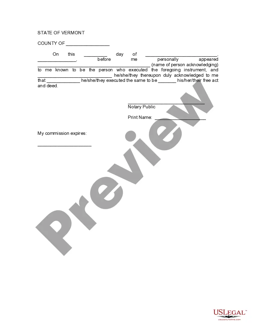 Preview Assignment to Living Trust