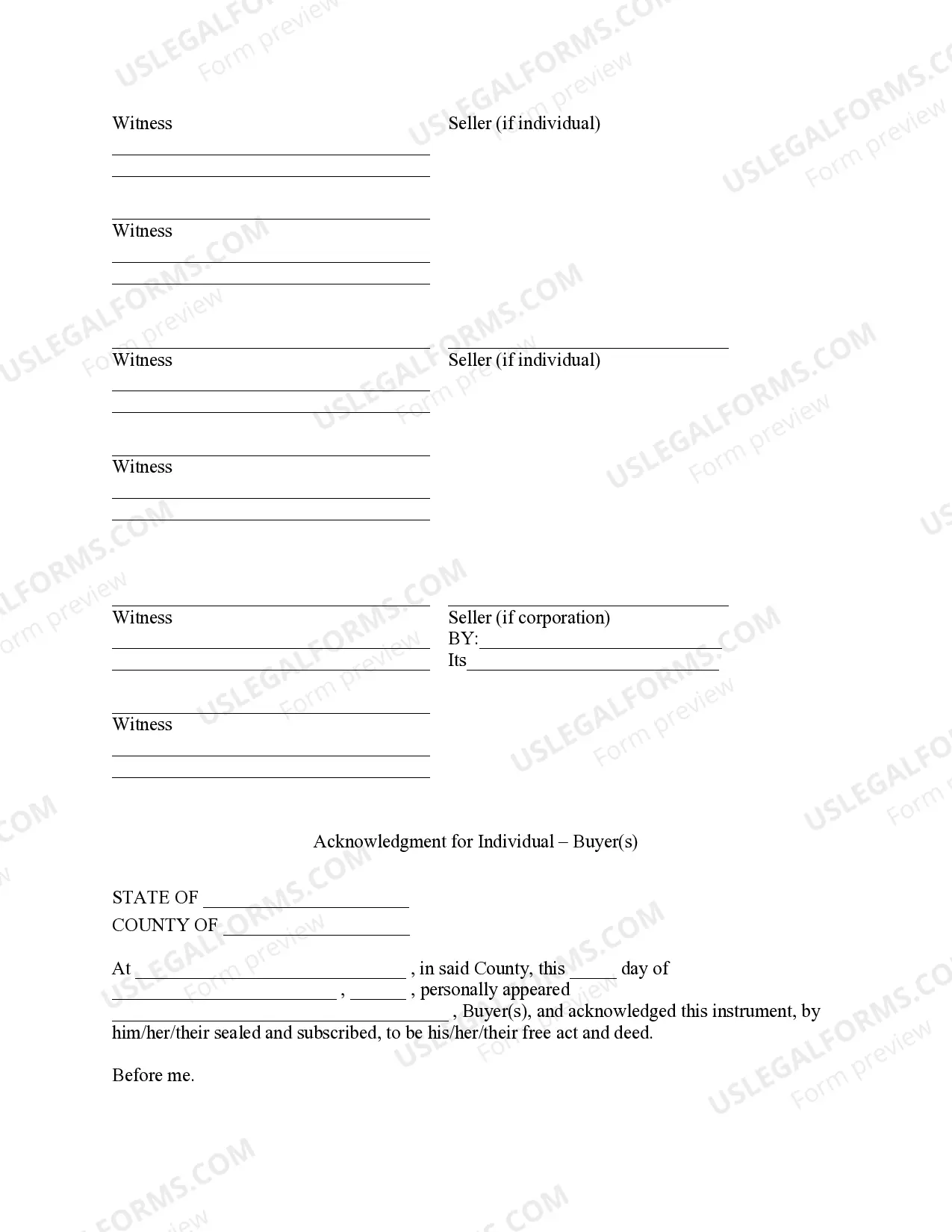 Preview Vermont Forest Products Timber Sale Contract