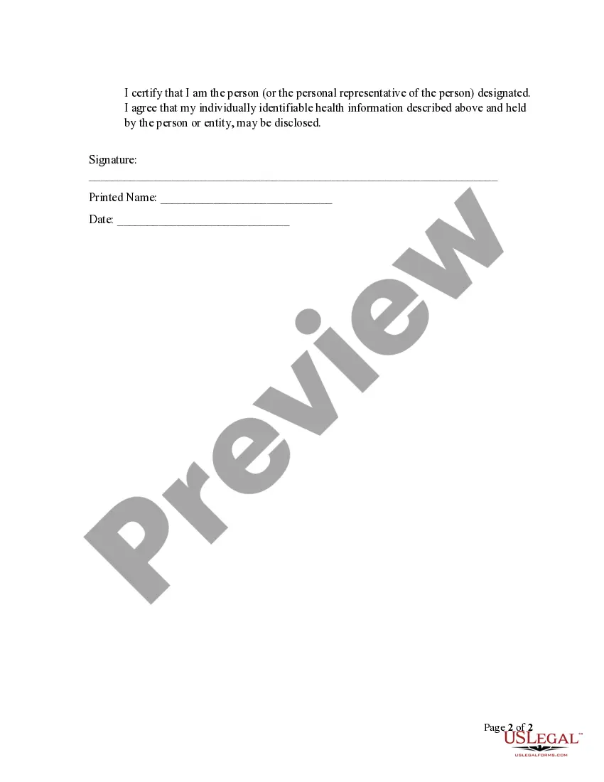 Preview Vermont Release and Authorization