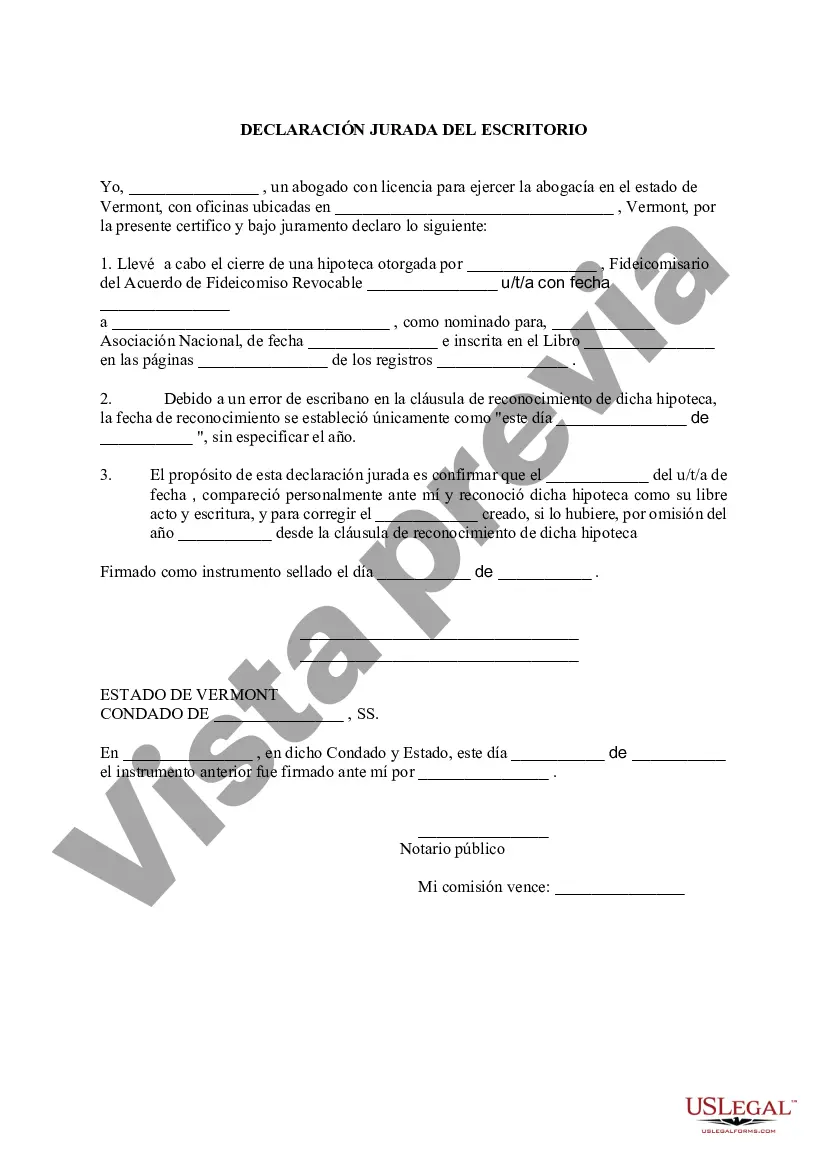 Preview Declaración jurada del escribano