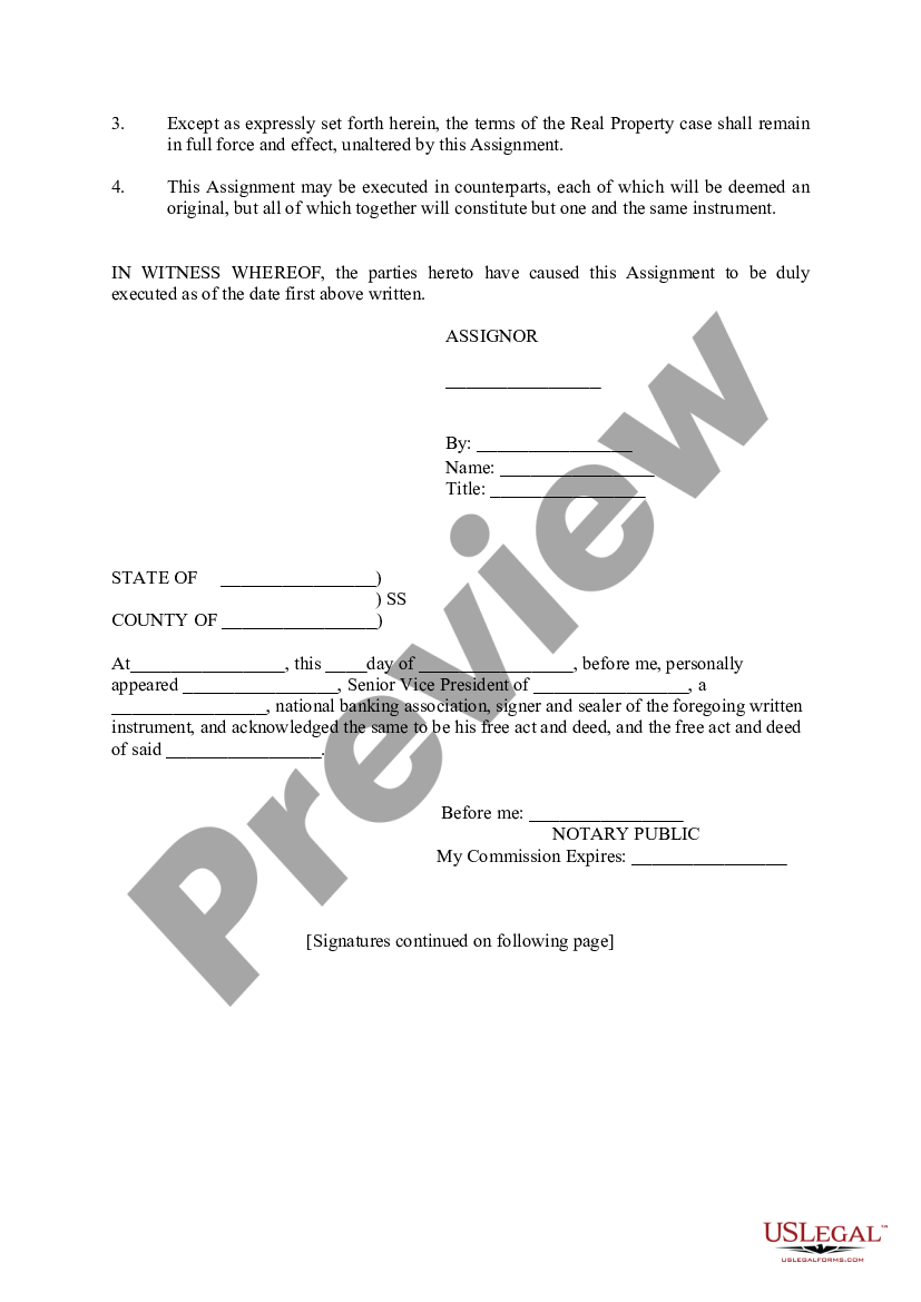 Vermont Assignment and Assumption of Lease Agreement | US Legal Forms