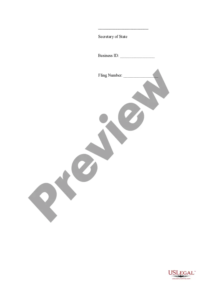 Preview Certificate of Amendment