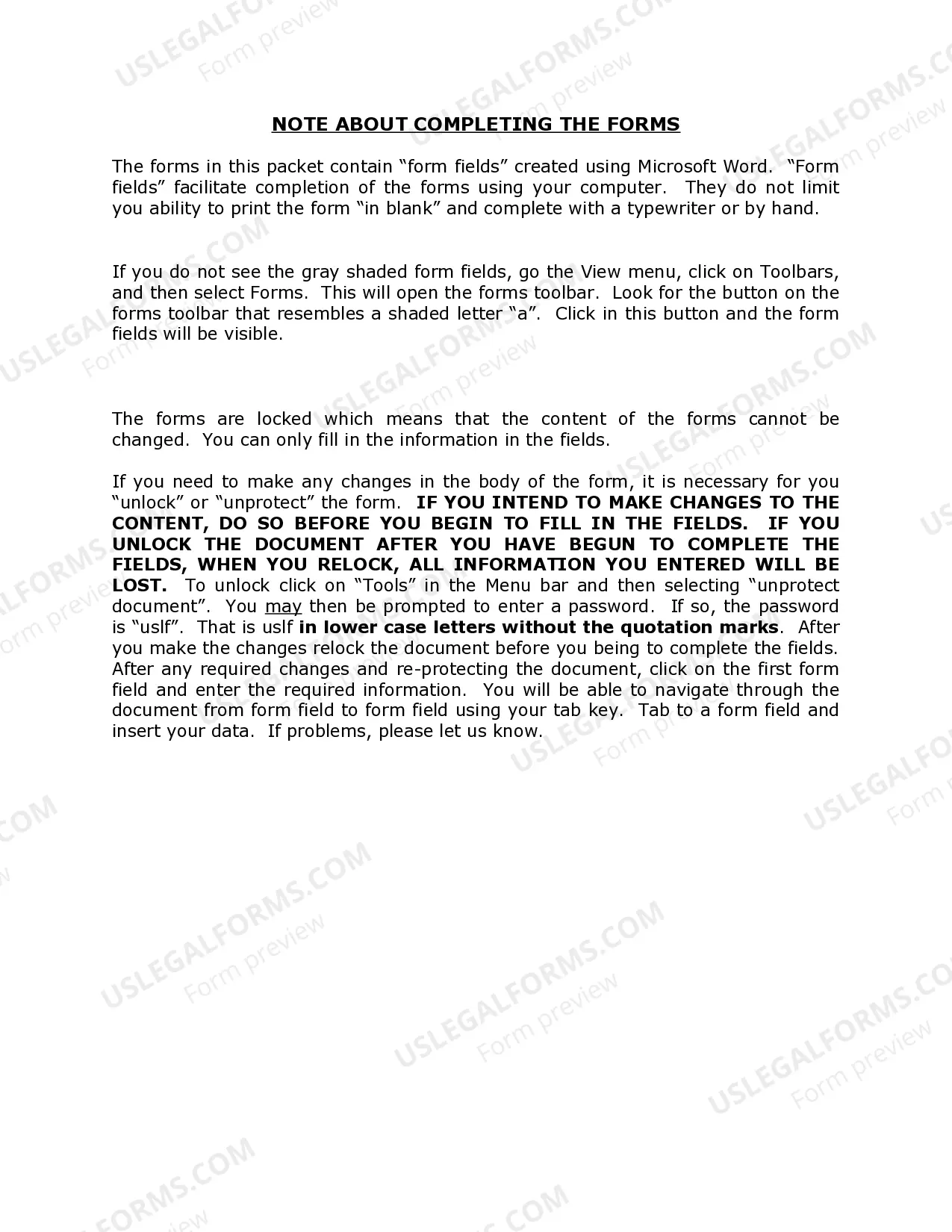 Preview Vermont Name Change Instructions and Forms Package for a Minor