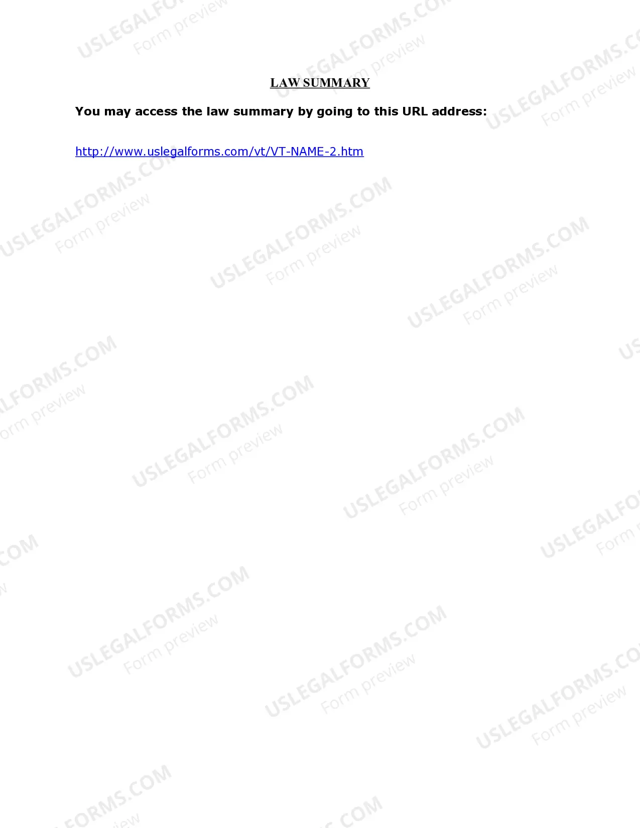 Preview Vermont Name Change Instructions and Forms Package for a Minor