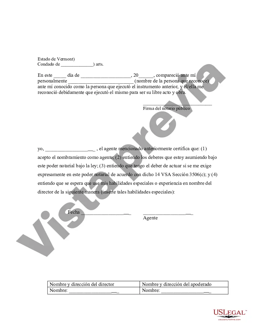 Preview Poder notarial especial o limitado para transacciones de compra de bienes raíces por parte del comprador