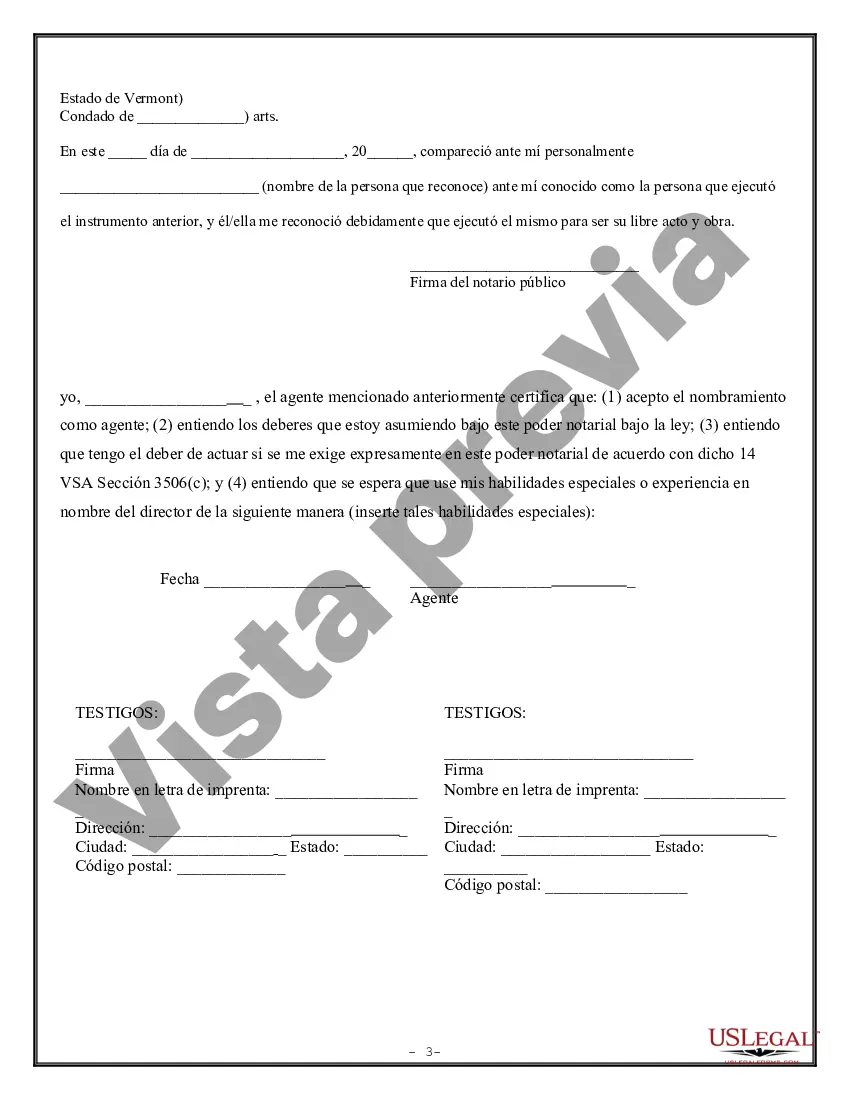 Preview Poder Notarial Limitado para Transacciones de Acciones y Poderes Corporativos