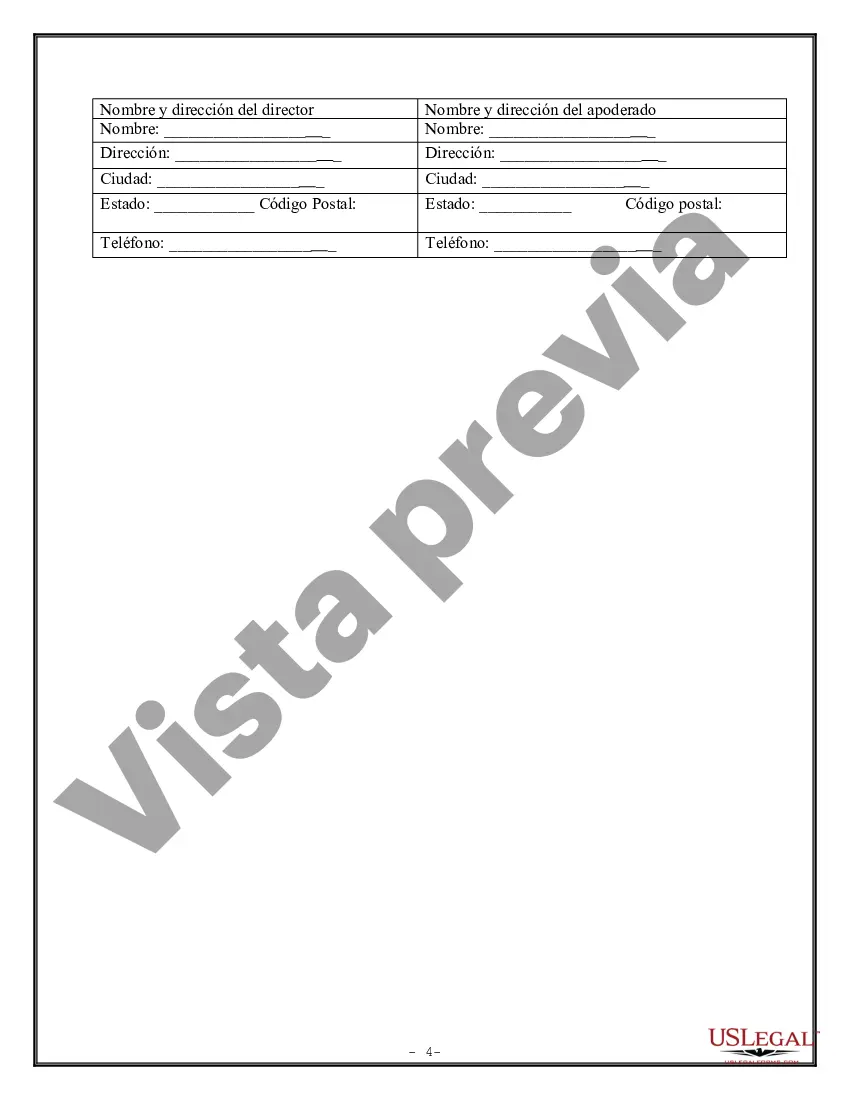 Preview Poder Notarial Limitado para Transacciones de Acciones y Poderes Corporativos