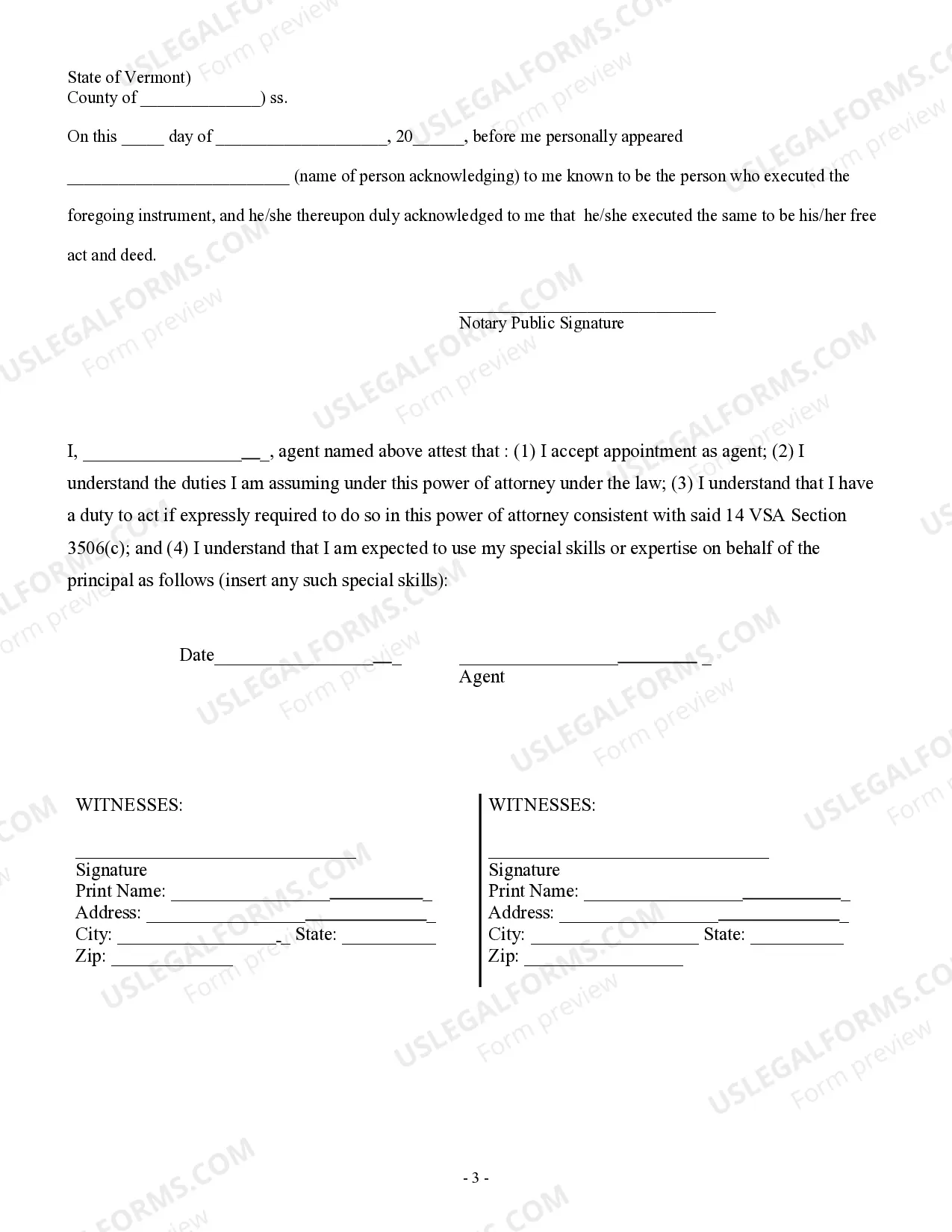 Preview Limited Power of Attorney for Stock Transactions and Corporate Powers