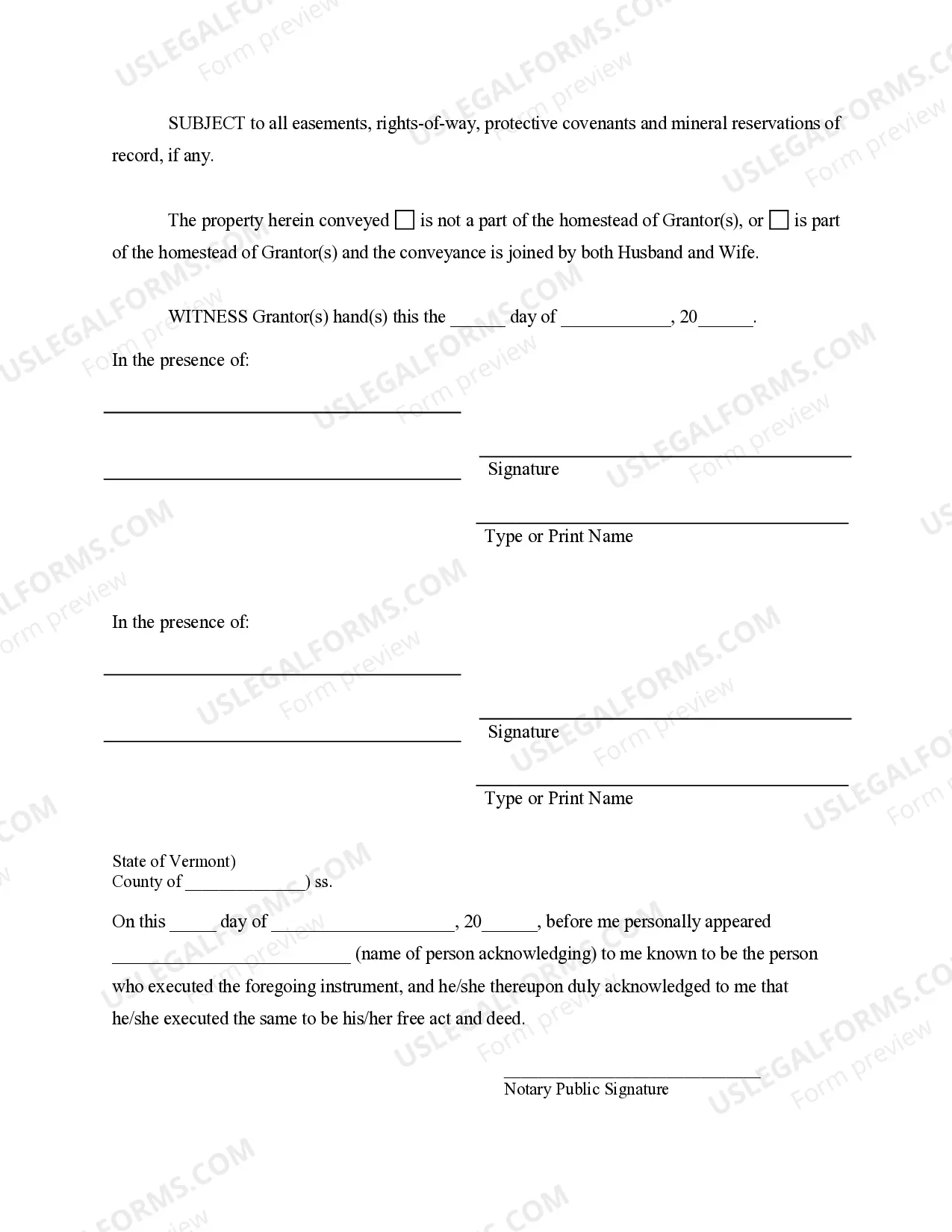 Preview Warranty Deed for Parents to Child with Reservation of Life Estate