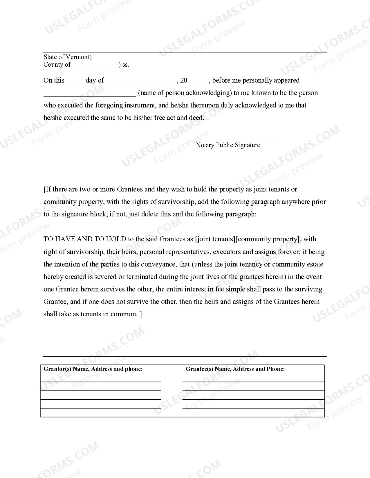 Preview Warranty Deed for Limited Partnership or LLC is the Grantor, or Grantee