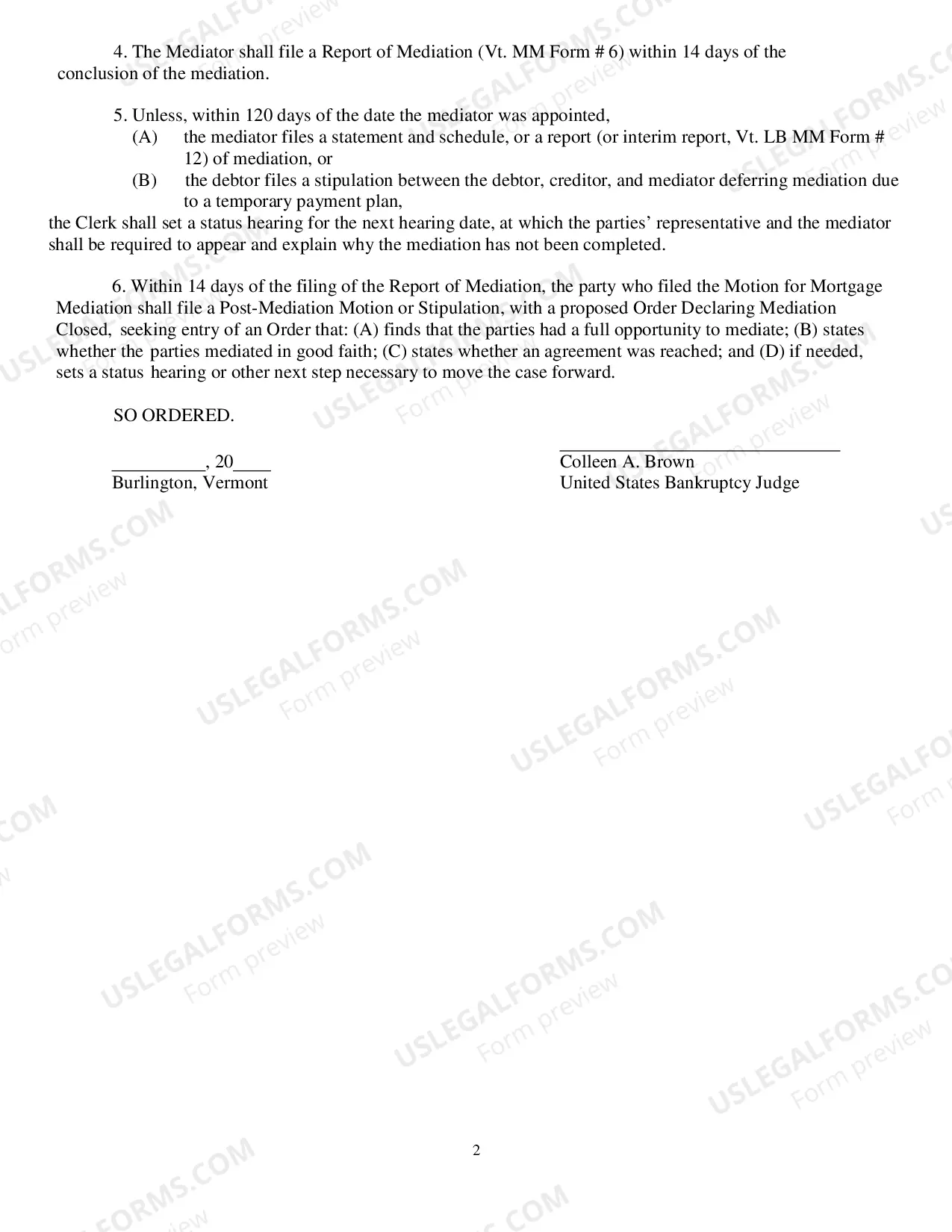Preview Creditors Response To The Debtors Mediation Documents