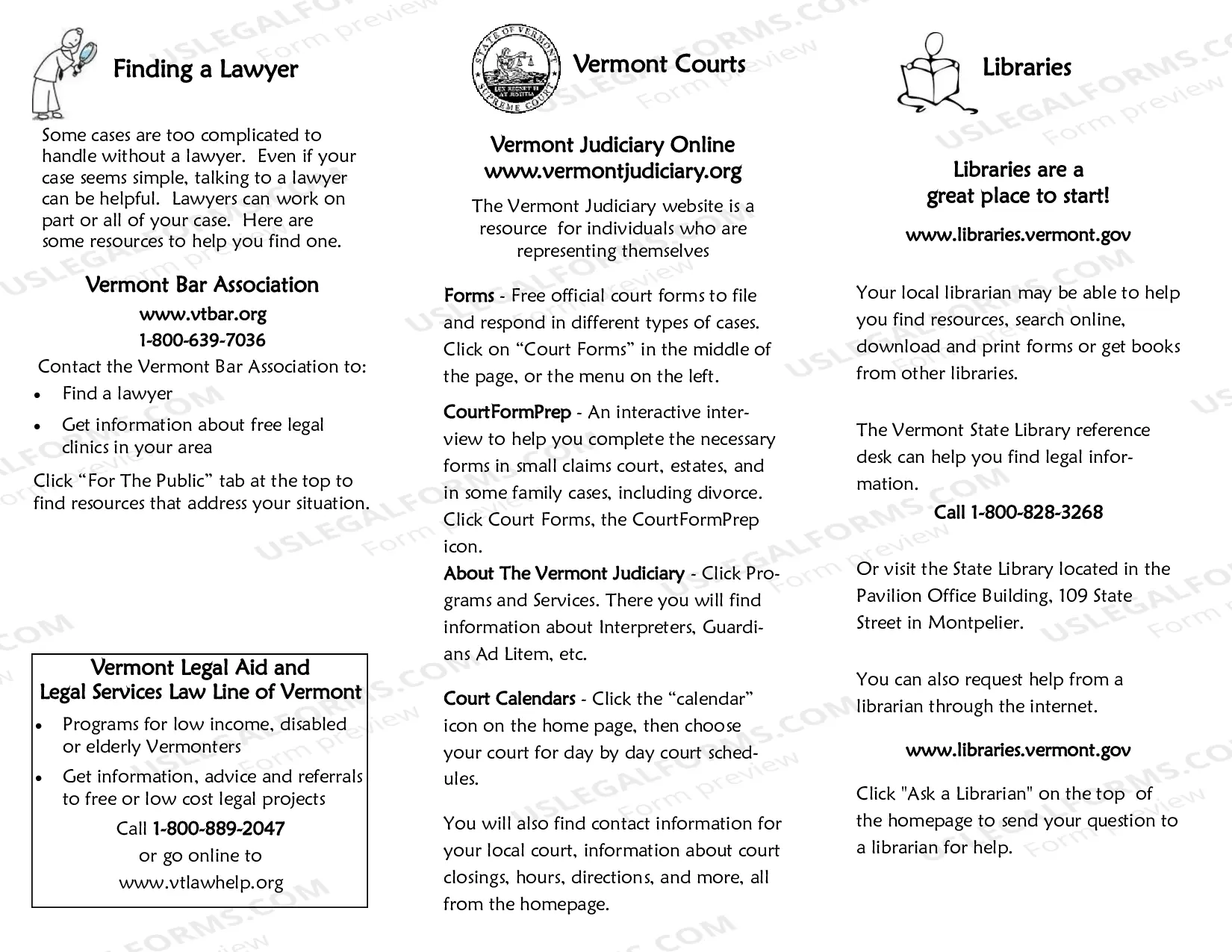 Preview Going to Court Brochure