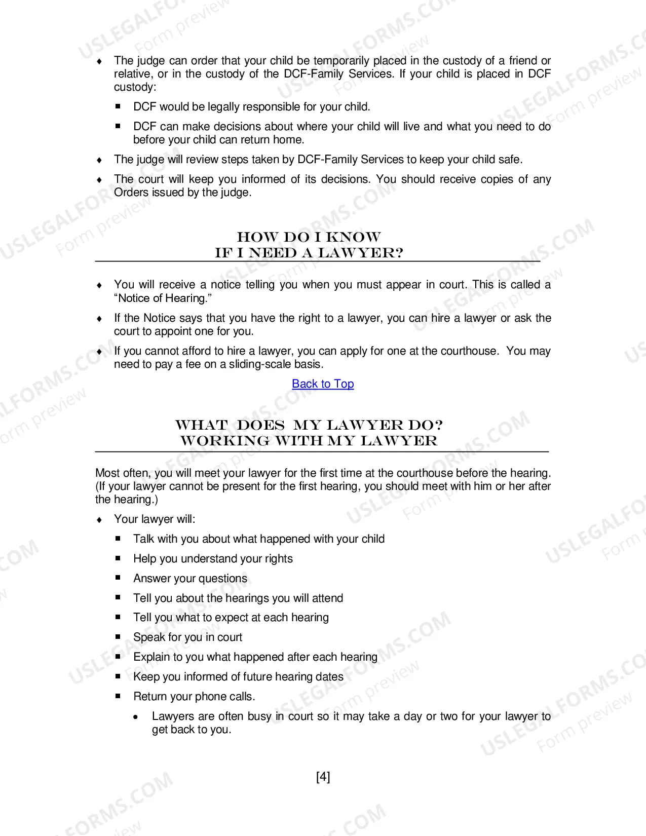 Preview A Guide for Parents in CHINS Cases