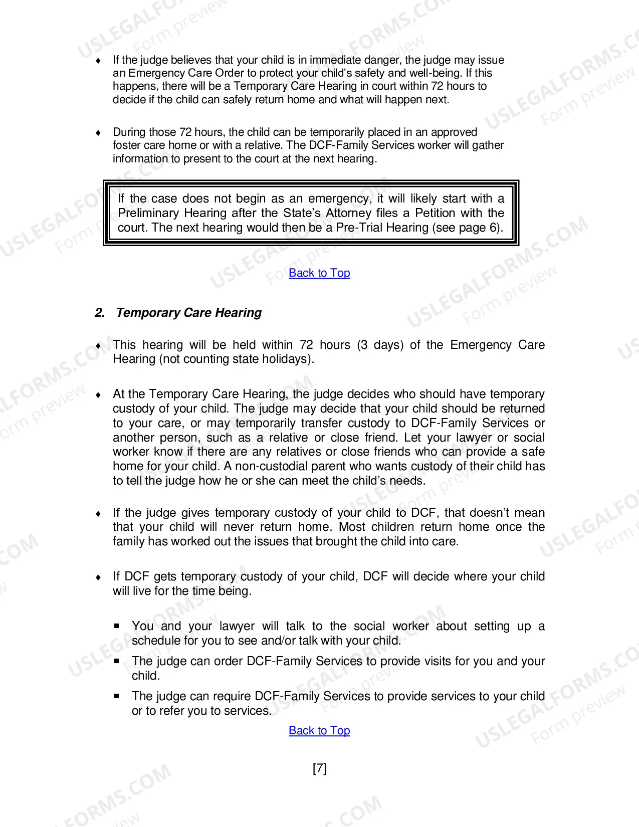 Preview A Guide for Parents in CHINS Cases