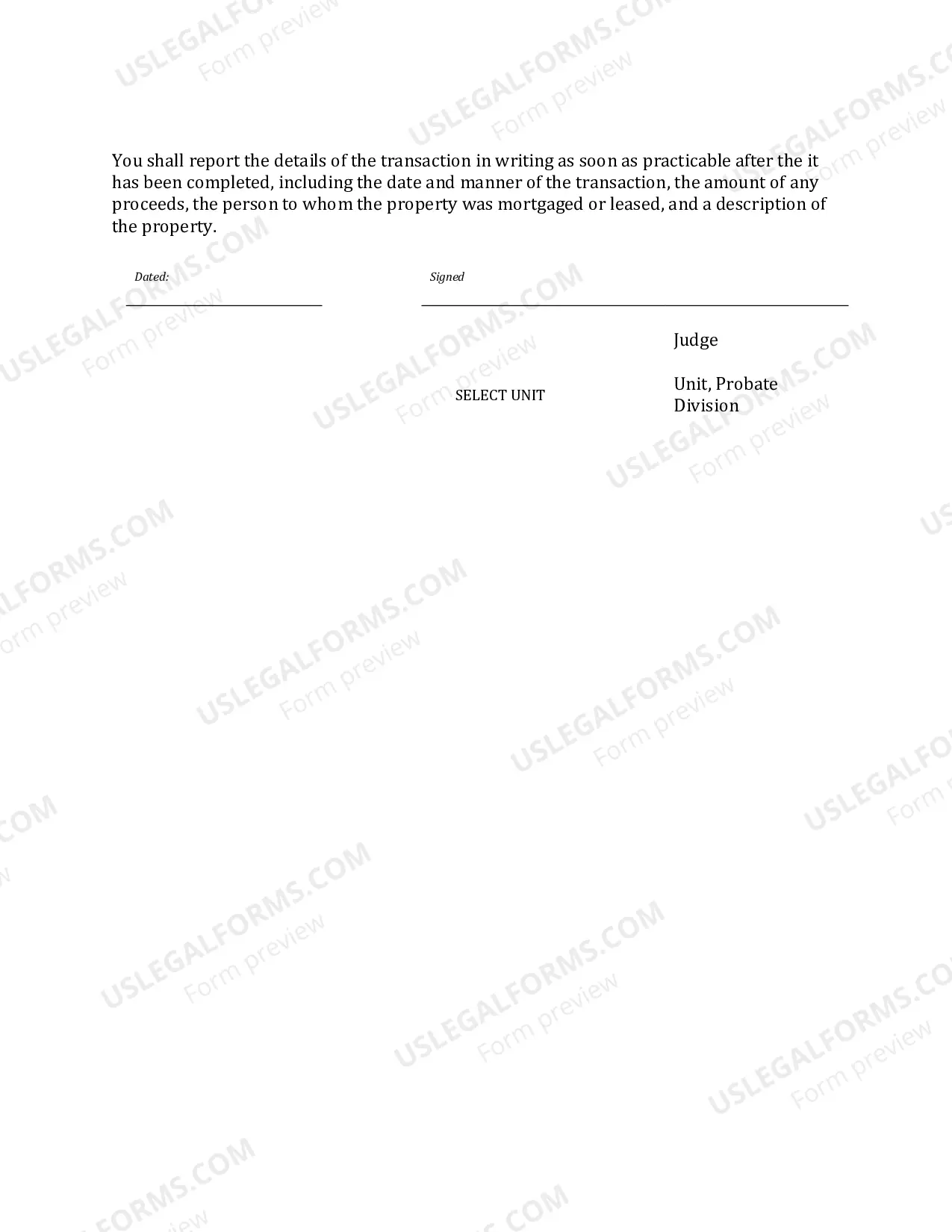 Preview License to Mortgage or Lease