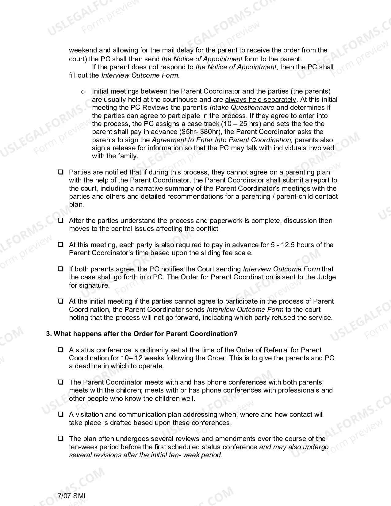 Preview Parent Coordination Case Mgmt Flow for Public