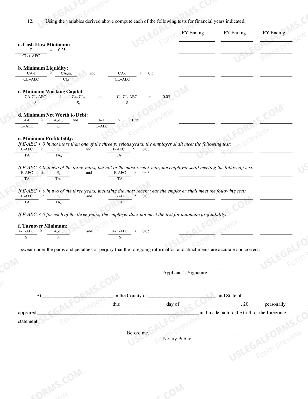 Preview Application For Self Insurance