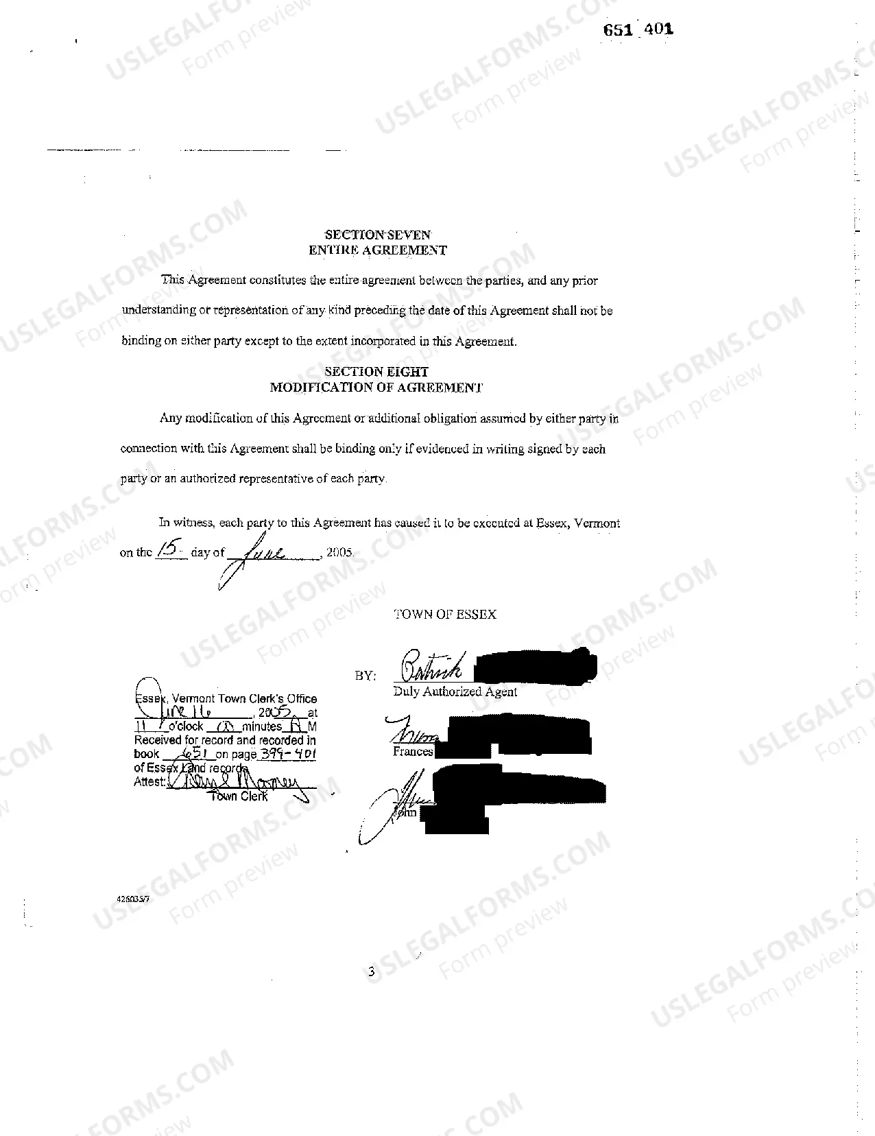 Preview License Agreement for Maintaining a Garden