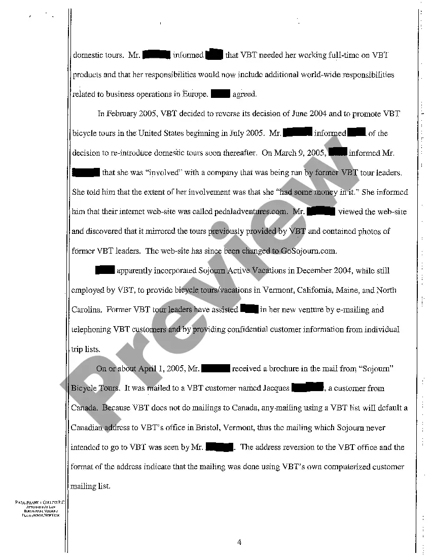 Preview A02 Motion for Temporary Restraining Order and Preliminary Injunction Including Memorandum of Law